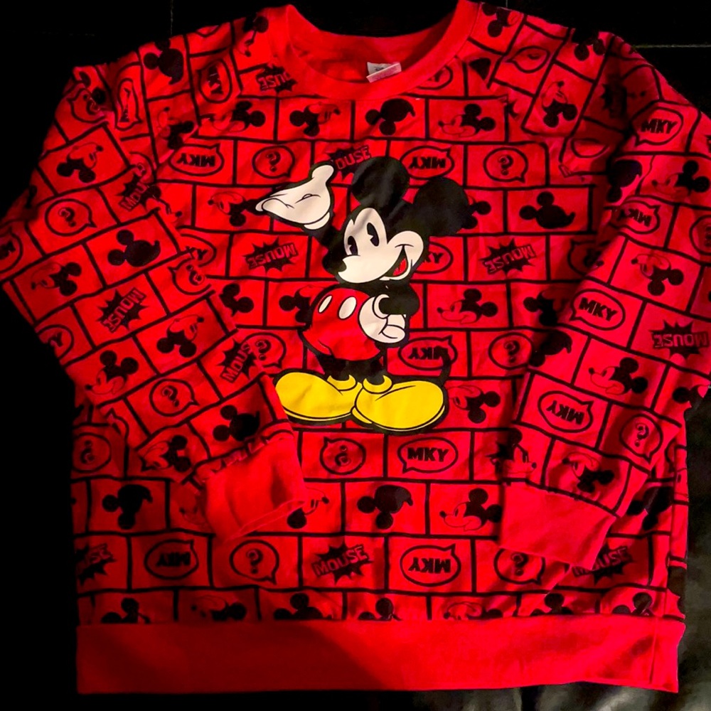 Mickey Mouse teen 11/13 red sweater